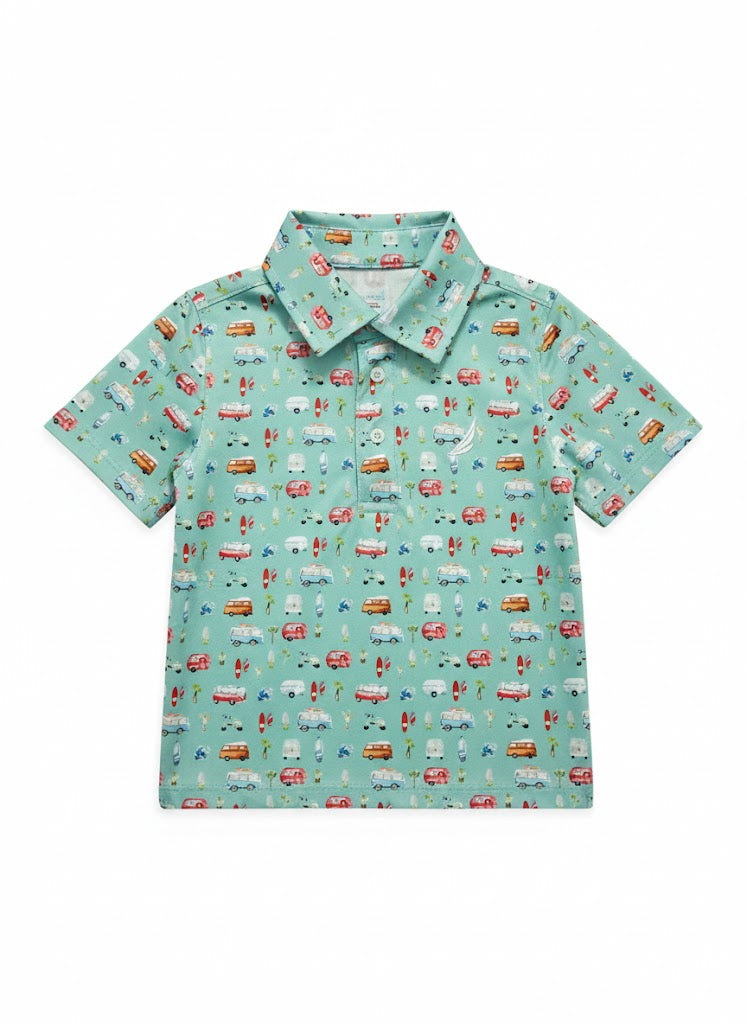 Boy's Performance Polo S/S