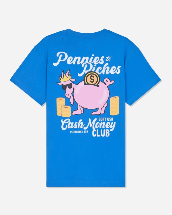 Goat USA Money Bank T-Shirt