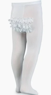 Ruffled Baby Tights