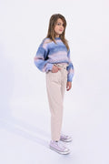 Junior Girl Corduroy High-Waist Pant