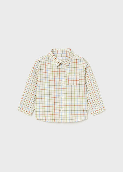 Baby & Toddler Boy L/S Checked Shirt