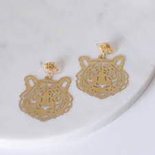Go Get em Tiger Earrings