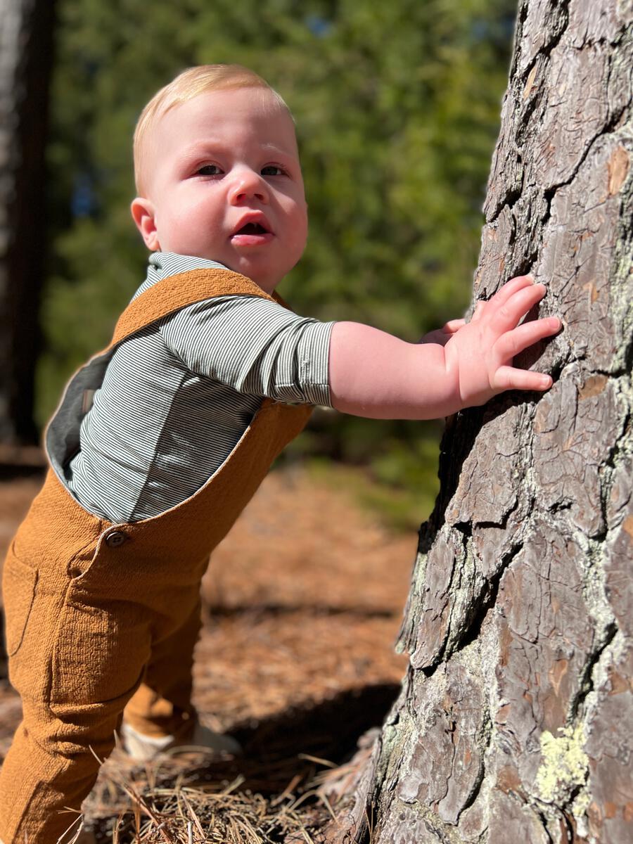 Baby & Toddler L/S Striped Onesie or T-shirt