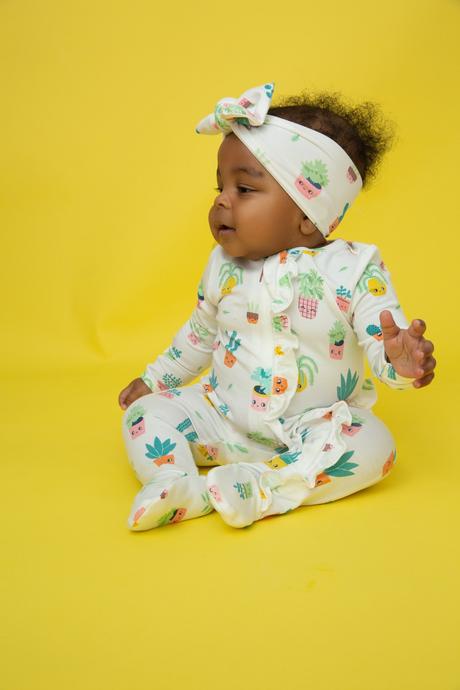 Angel Dear Girl Footed Pj's