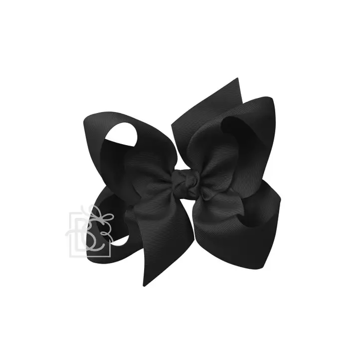 4.5" Grosgrain Ribbon Clip Bow