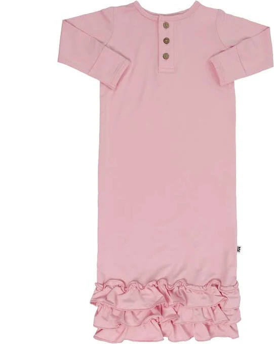 Ruffled Baby Gown