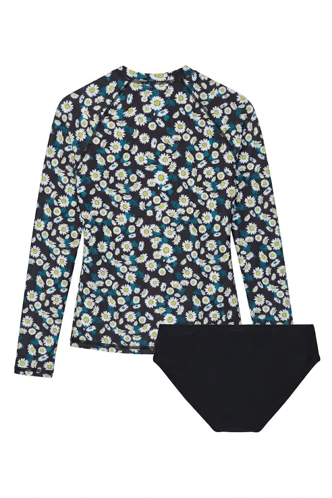 Junior & YC Women's L/S 2 pc Swimsuit