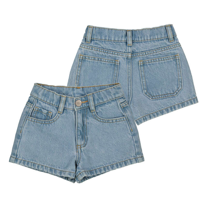 Girl Basic Denim Shorts