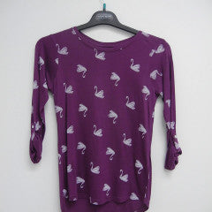 Girl's Swan Top