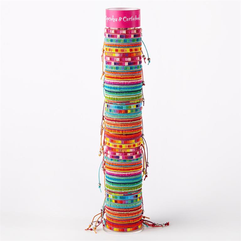 Beaded Slip-Tie Bracelet