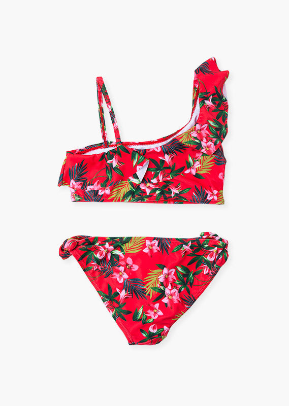 Tween Tropical Bikini w/Flounce