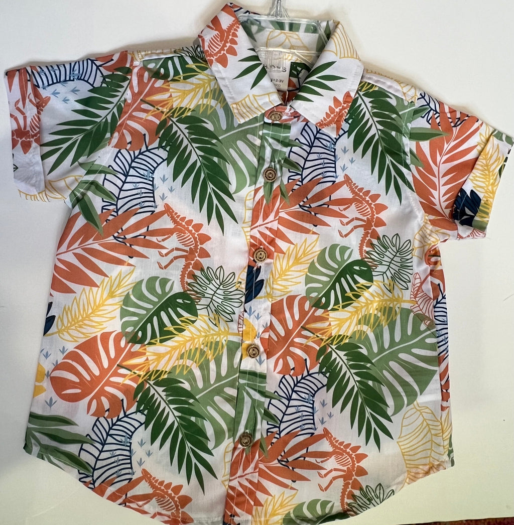 Boys Casual Short-Sleeve Shirt