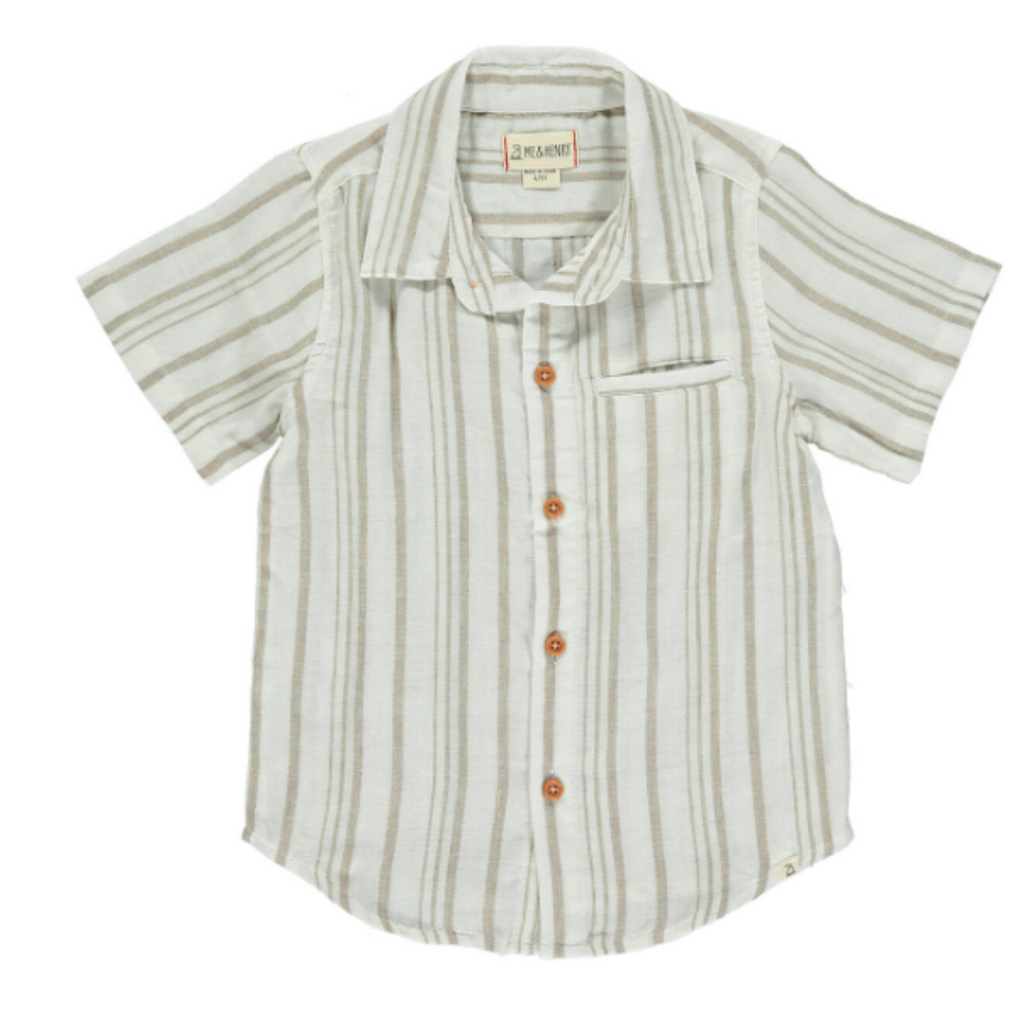 Boys Woven S/S Shirt
