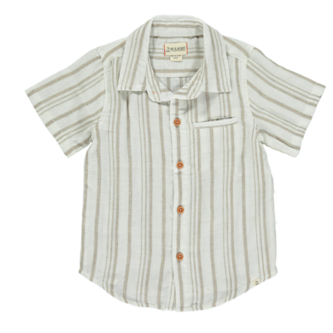 Boys Woven S/S Shirt