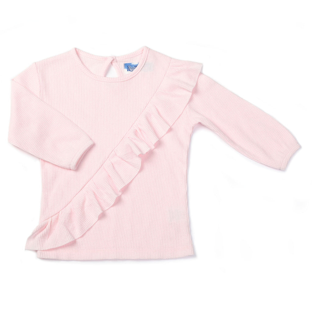Thermal Top w/Diagonal Ruffle