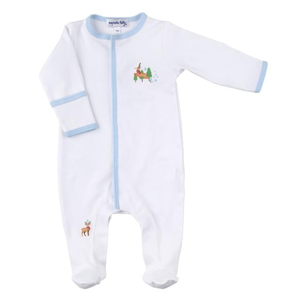 Holiday Buck Footed PJ's