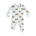Baby Boy 2-way Zipper Footie Pj