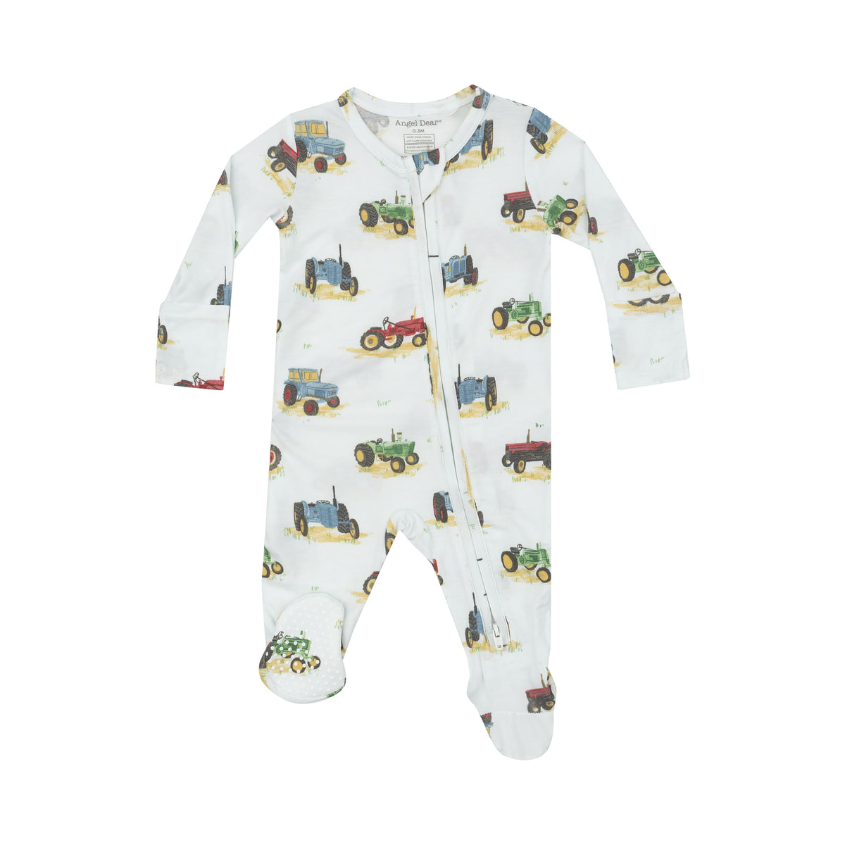 Baby Boy 2-way Zipper Footie Pj