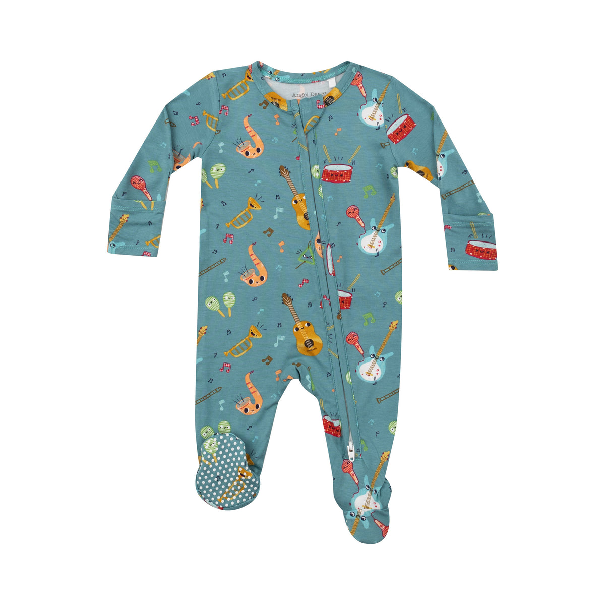 Baby Boy 2-way Zipper Footie Pj