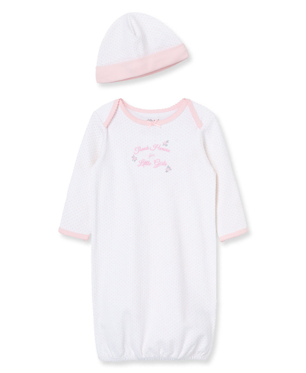 Baby Gown & Cap Set