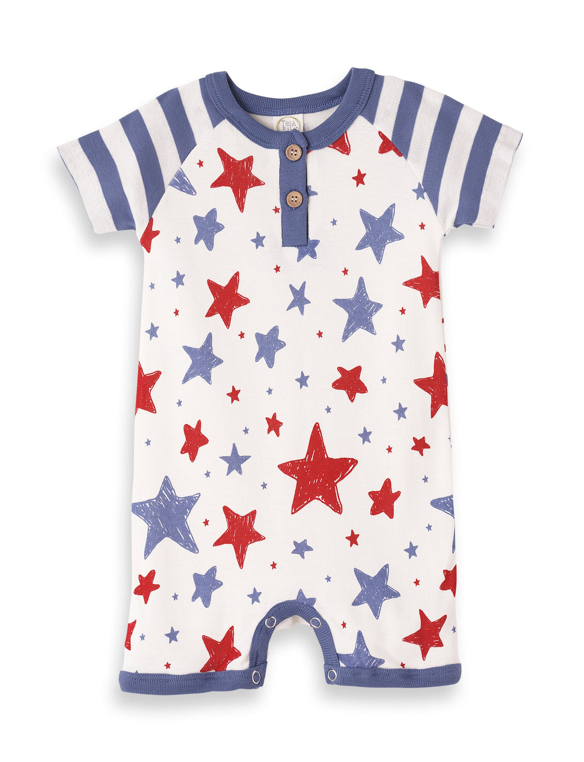 Stars & Stripes Shortie Romper