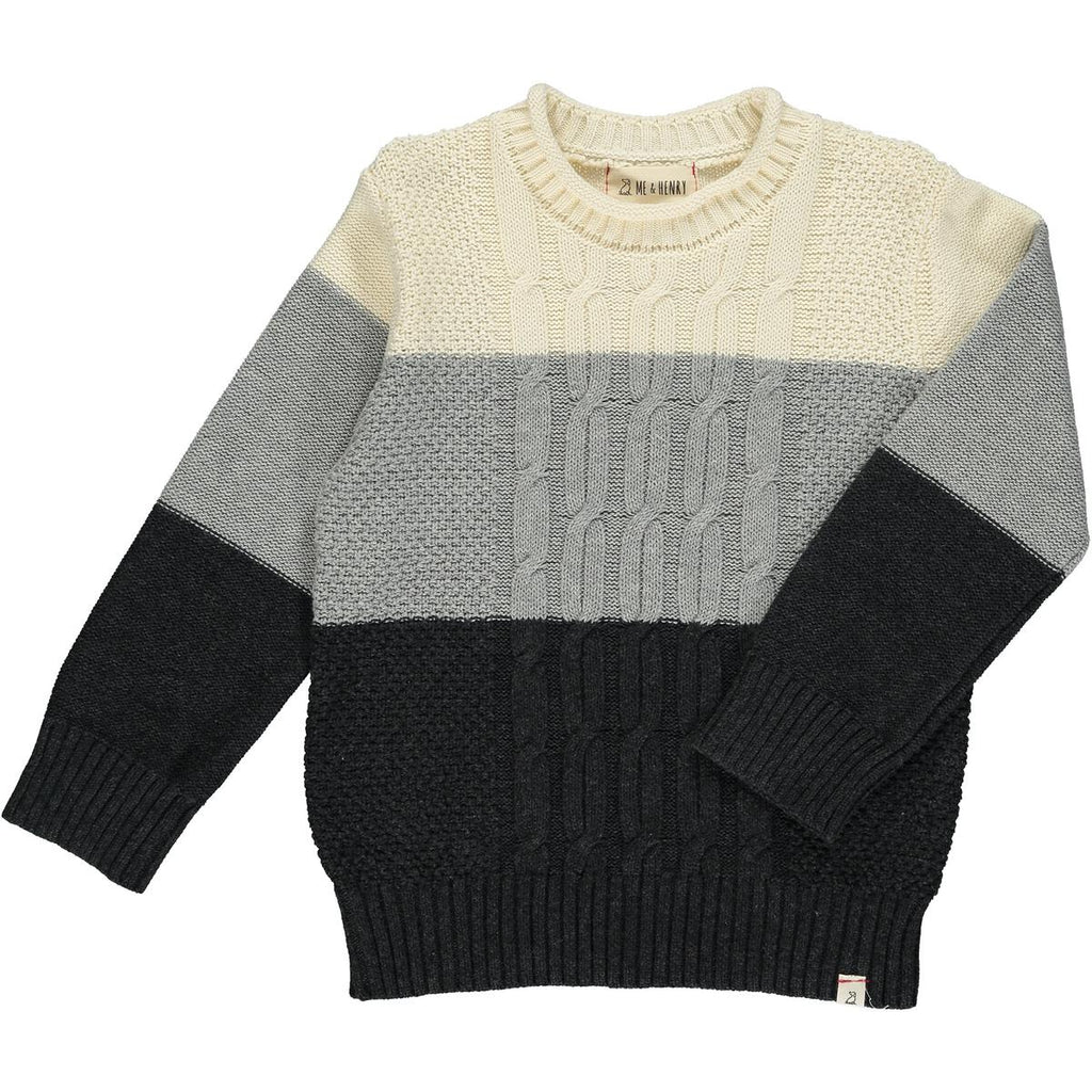 Boy Chunky, Color Block Sweater