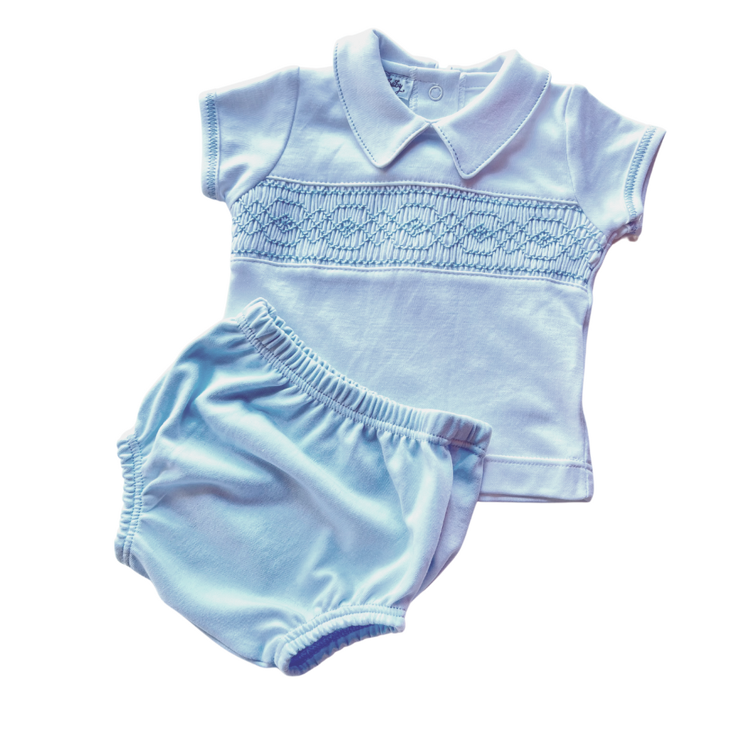 Baby Smocked Diaper Cover