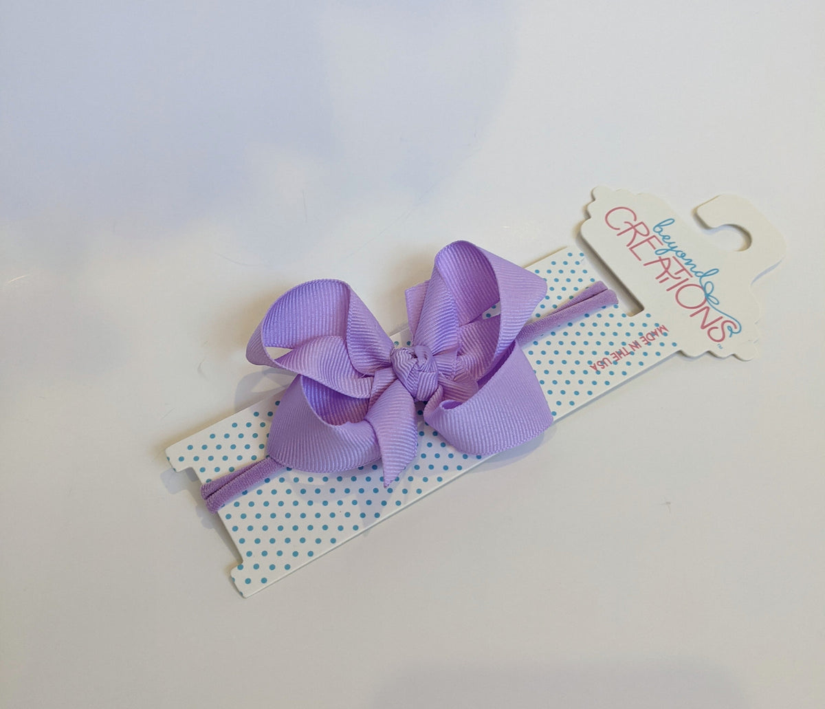 Med 3.5" Pantyhose Headband Bow