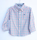 Christmas Plaid Dress Shirt