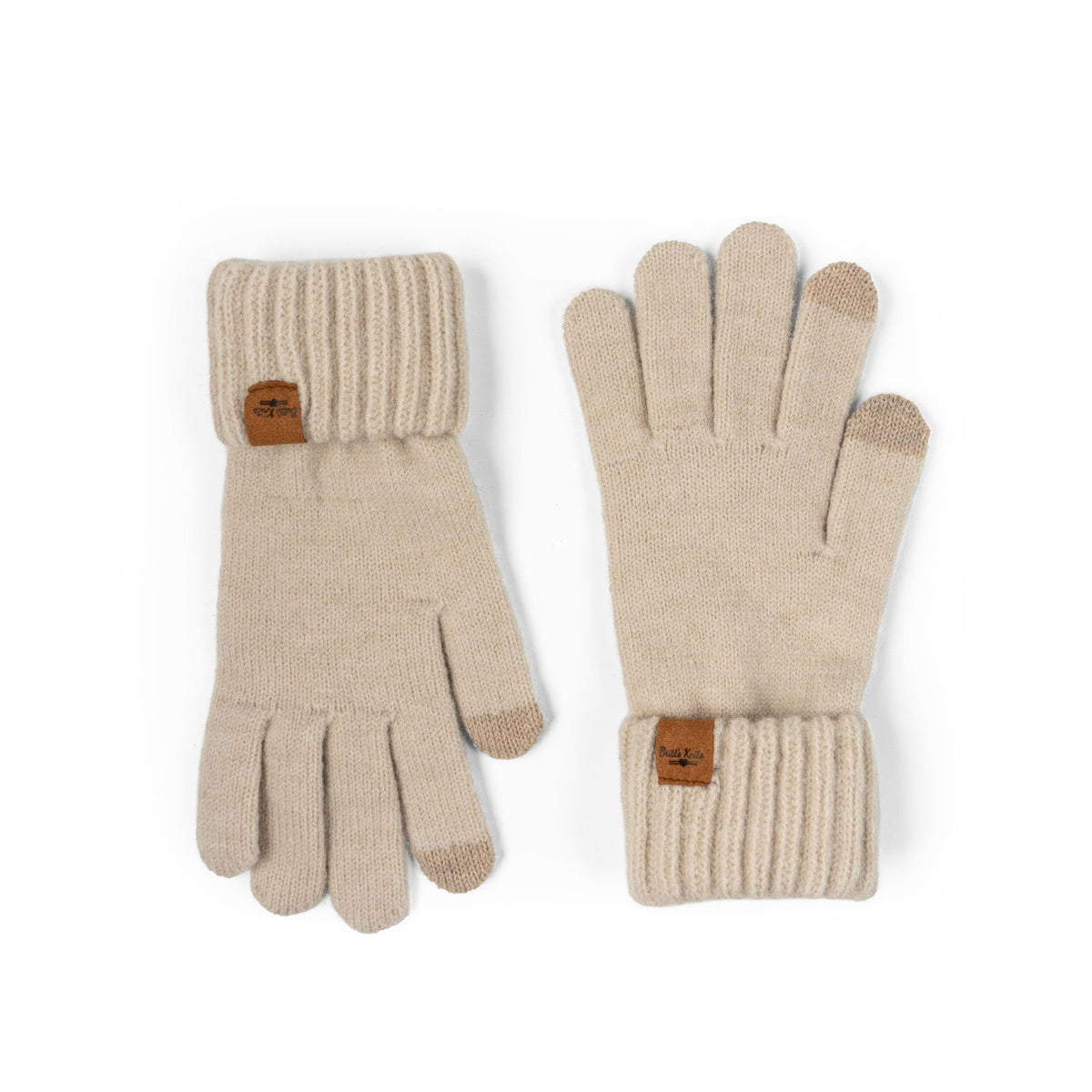 Adult Knit Gloves With Tech Finger