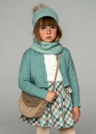 Check Skirt w/Bow