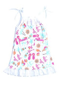 Honeydew Print Dress