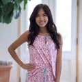 Junior & Women's Sleeveless Pj Top