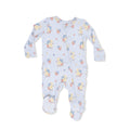 Baby Girl Bamboo Ruffled Footie Pj