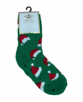 Kid's Holiday Santa Hat Socks