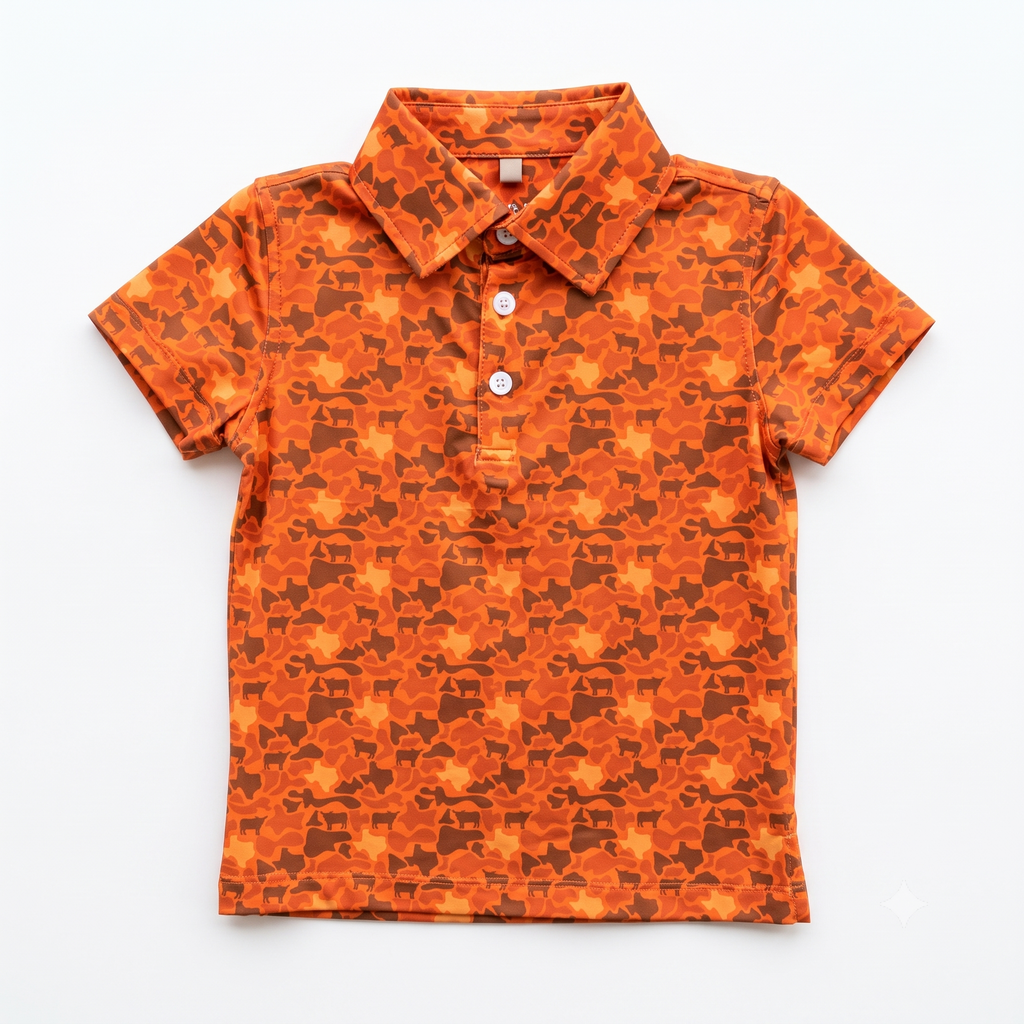 Texas Camo Polo