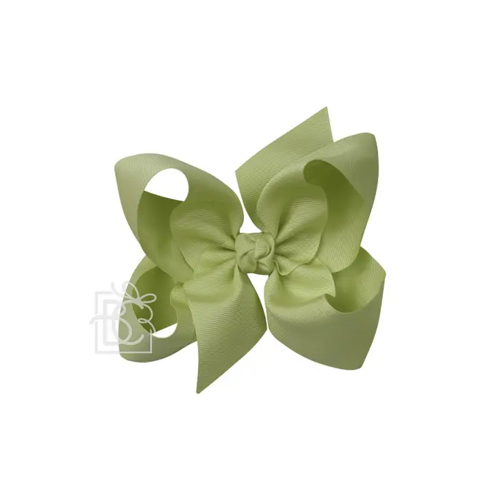 4.5" Grosgrain Ribbon Clip Bow