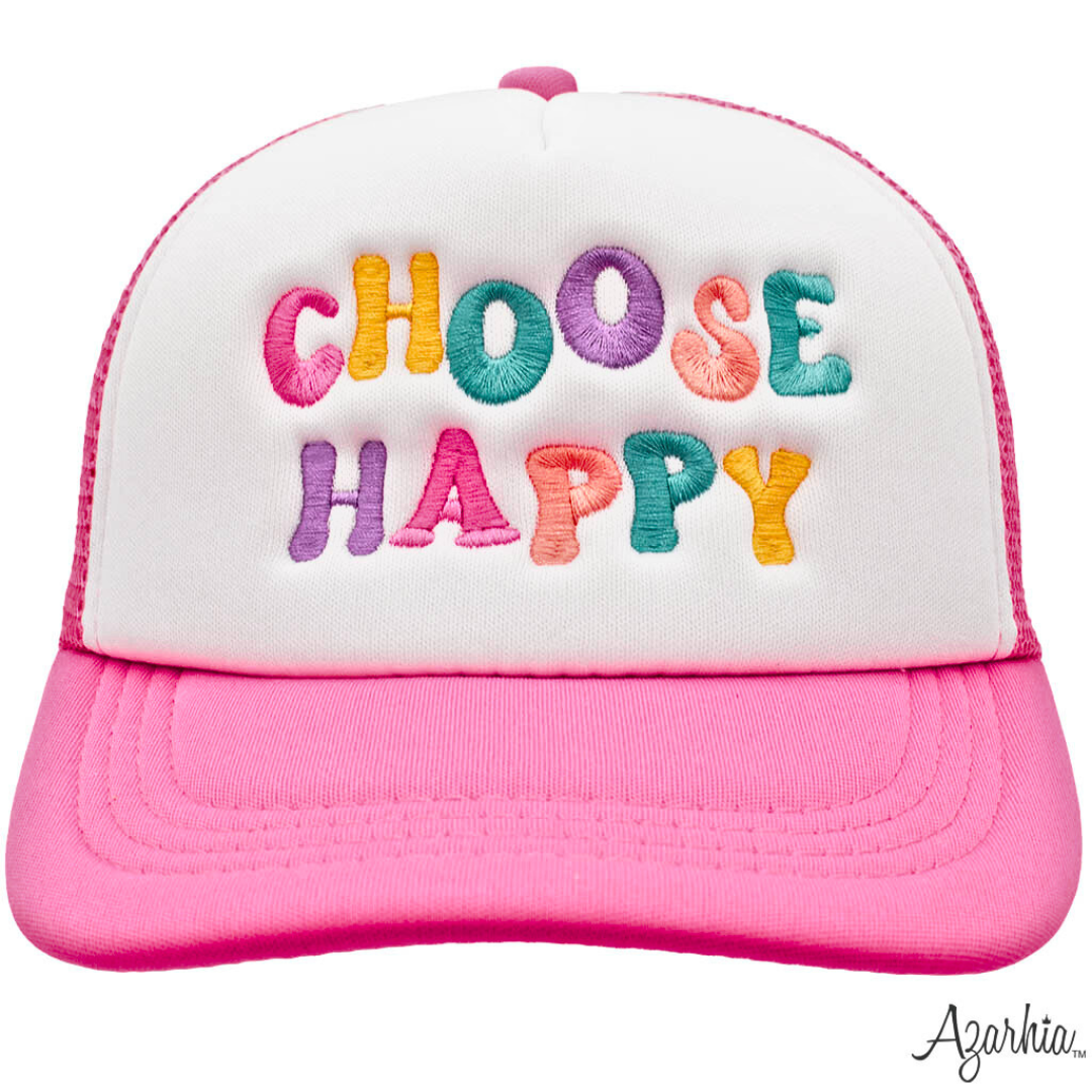 Youth Emproidered Trucker Hat