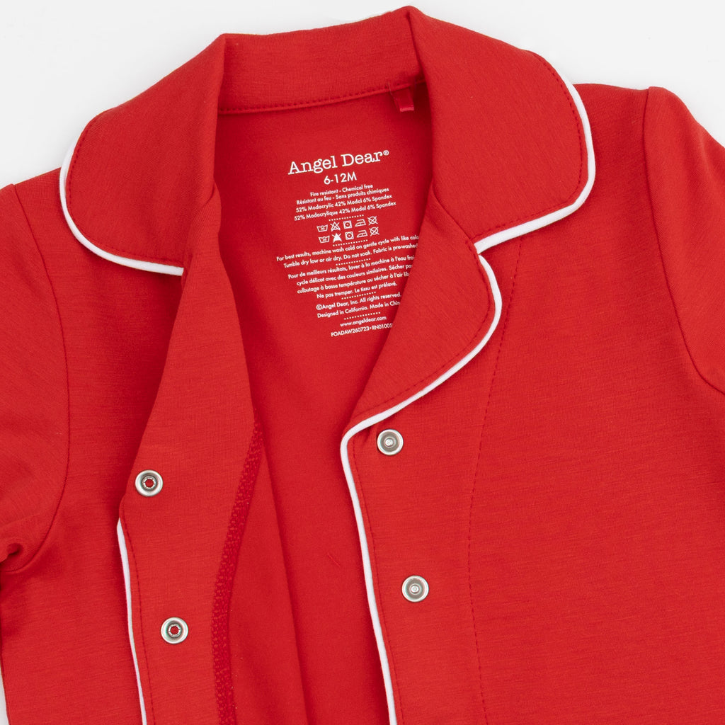 Christmas Coat Style 2 pc Red Pj Set