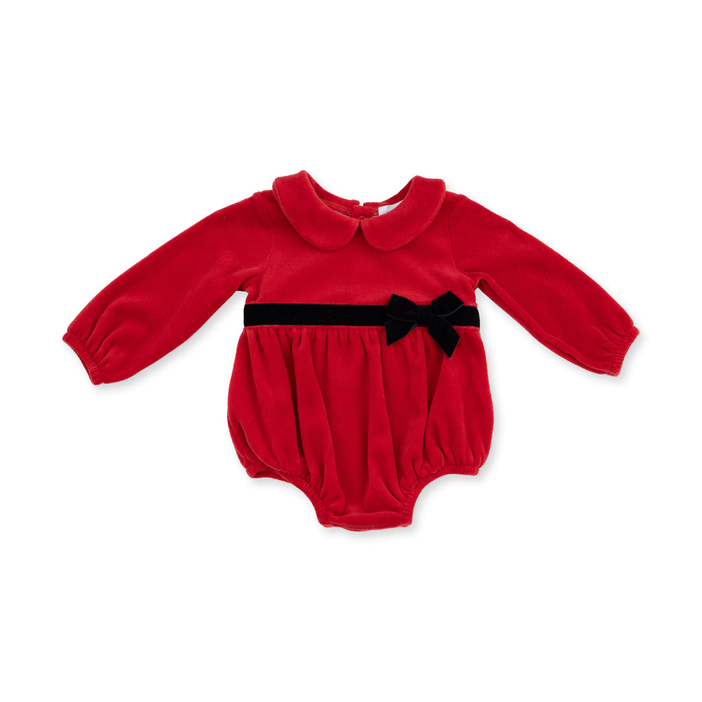 Velour Bubble w/Peter Pan Collar