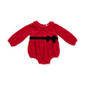 Velour Bubble w/Peter Pan Collar
