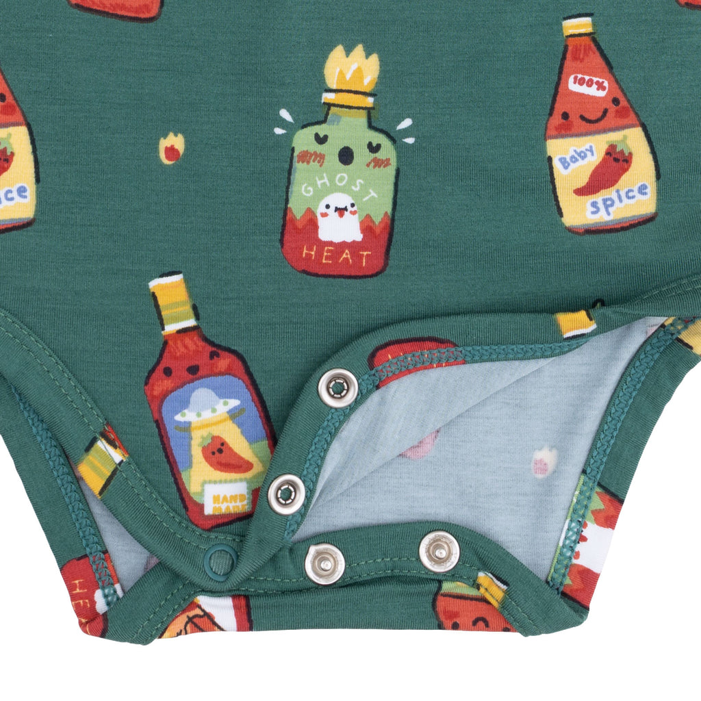 Long Sleeve Bodysuit, Spice Spice Baby