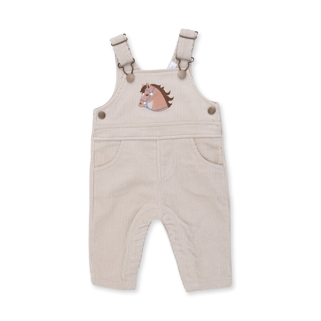 Old School Overall w/Horse Applique