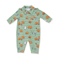 Playing Football Polo Long Romper