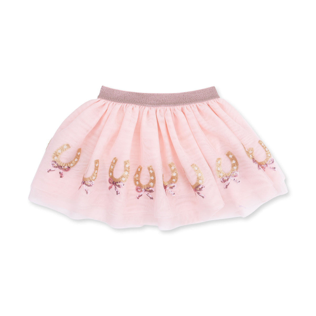 Horseshoe -  Pink Tutu Skirt With Bike Shorts