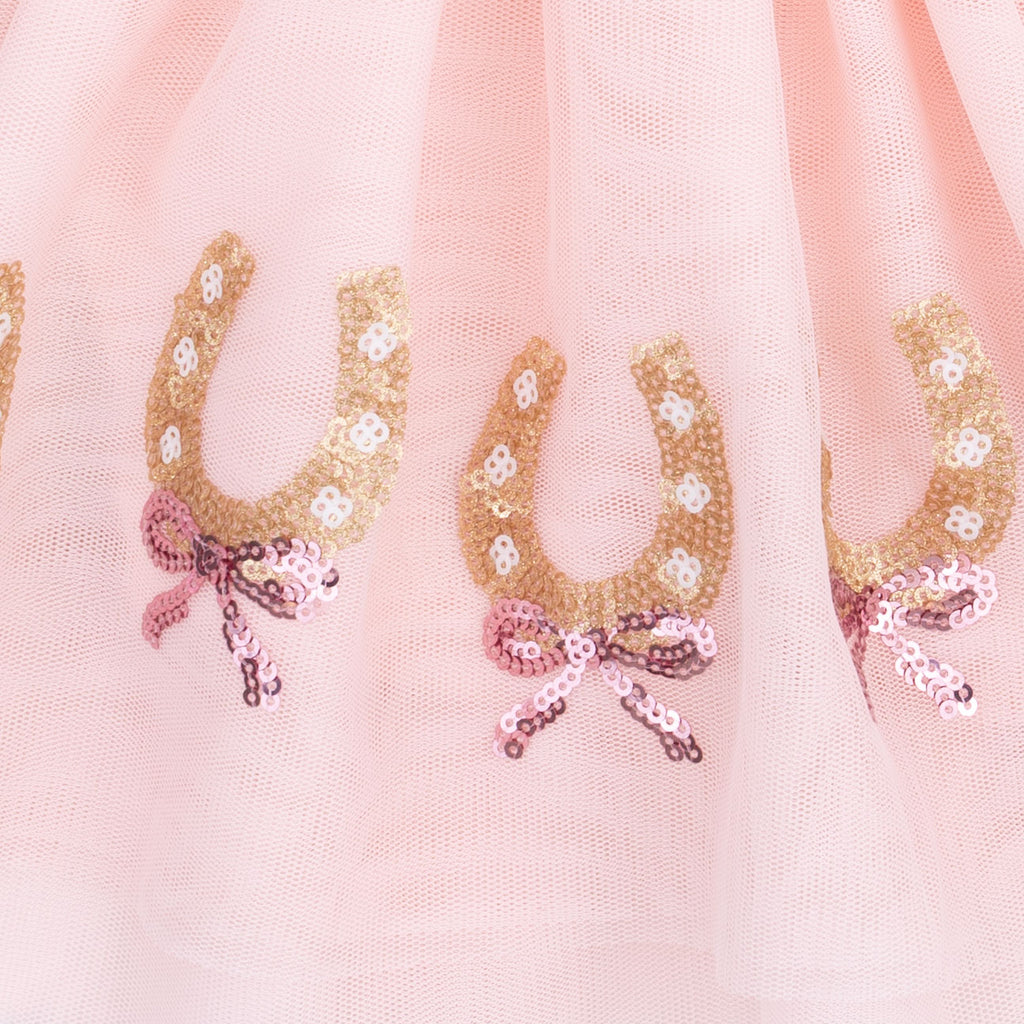 Horseshoe -  Pink Tutu Skirt With Bike Shorts