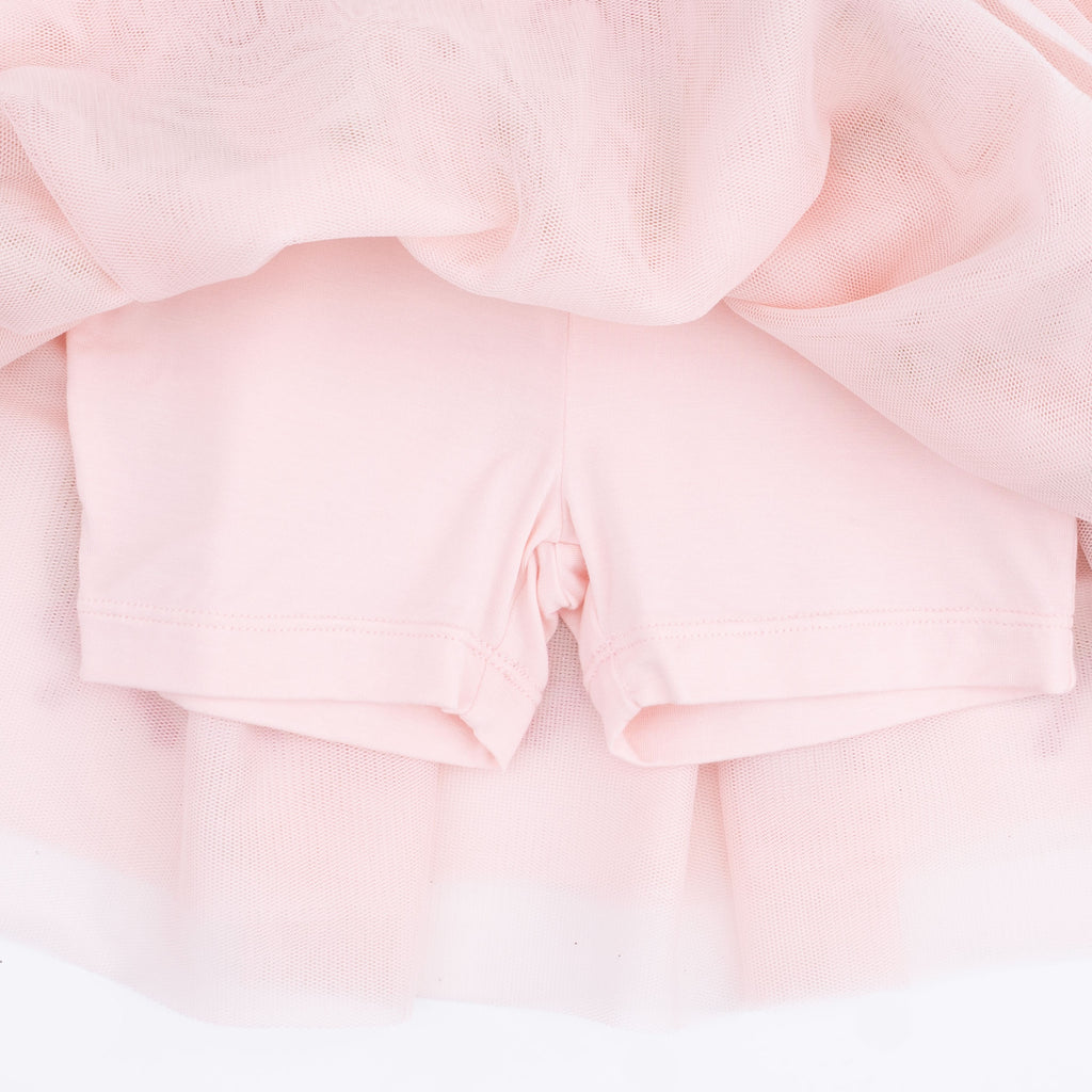 Horseshoe -  Pink Tutu Skirt With Bike Shorts