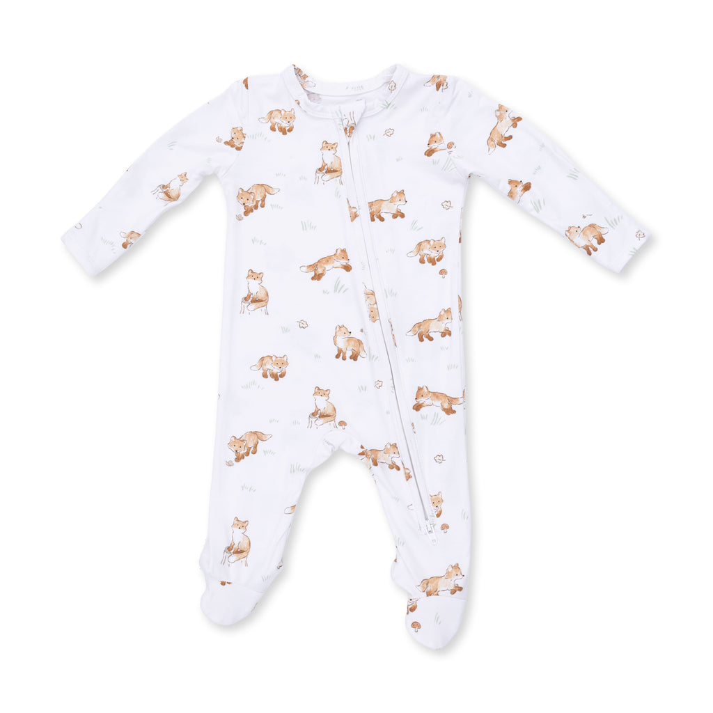 Baby 2-way Zipper Footie - Little Explorer
