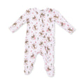Cowgirl Cameos - 2 Way Ruffle Back Zipper Footie