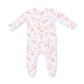 Ballet Toile - 2 Way Ruffle Back Zipper Footie